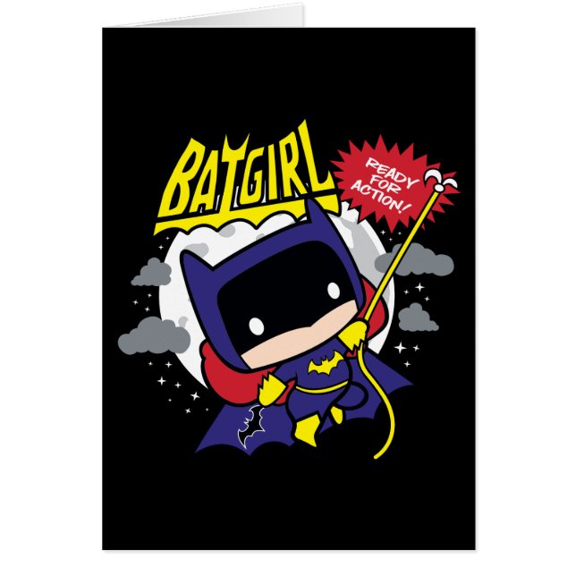Chibi Batgirl Prêt Pour L'Action (Devant)