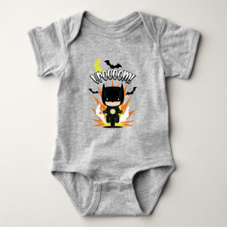 Chibi Batman Batcycle Baby Strampler