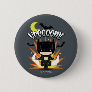 Chibi Batman Batcycle Button