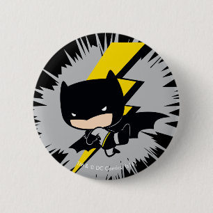 Chibi Batman Donnertritt Button