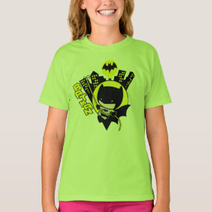 Chibi Batman erklimmt die Stadt T-Shirt