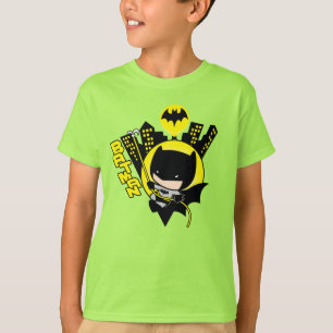 Chibi Batman erklimmt die Stadt T-Shirt