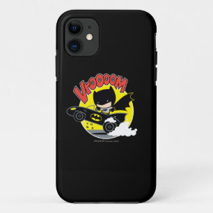 Chibi Batman im Batmobil Case-Mate iPhone Hülle