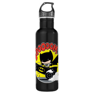 Chibi Batman im Batmobile Trinkflasche