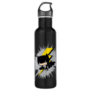 Chibi Batman Lightning Kick Edelstahlflasche