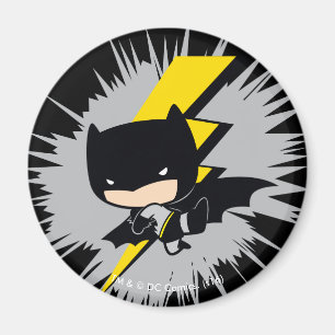 Chibi Batman Lightning Kick Magnet
