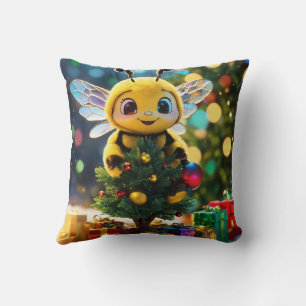 Chibi Bee's Christmas Buzz: Ein verketteter Glass Kissen