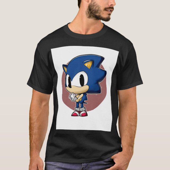 Chibi Blue Speed Held T-Shirt (Vorderseite)