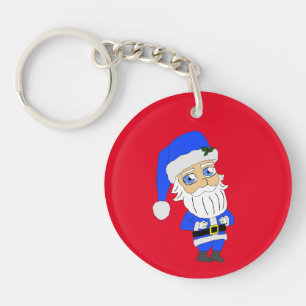Chibi Blue Suit Père Noël