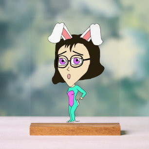 Chibi Bunnygirl Acrylschild
