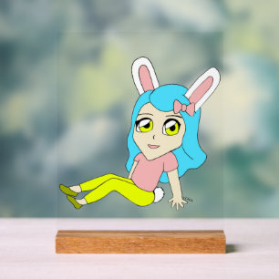 Chibi Bunnygirl Acrylschild