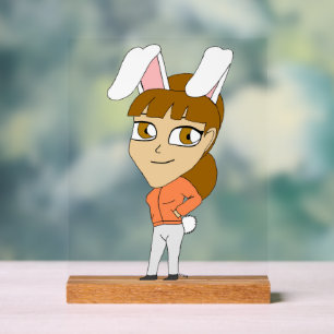 Chibi Bunnygirl Acrylschild