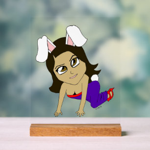 Chibi Bunnygirl Acrylschild