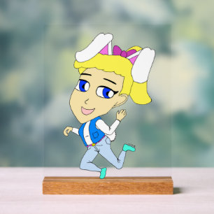 Chibi Bunnygirl Acrylschild