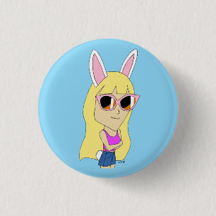 Chibi Bunnygirl Button
