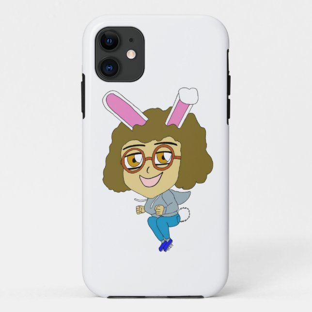 Chibi Bunnygirl Case-Mate iPhone Hülle (Rückseite)