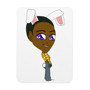 Chibi Bunnygirl Magnet
