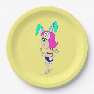 Chibi Bunnygirl Pappteller