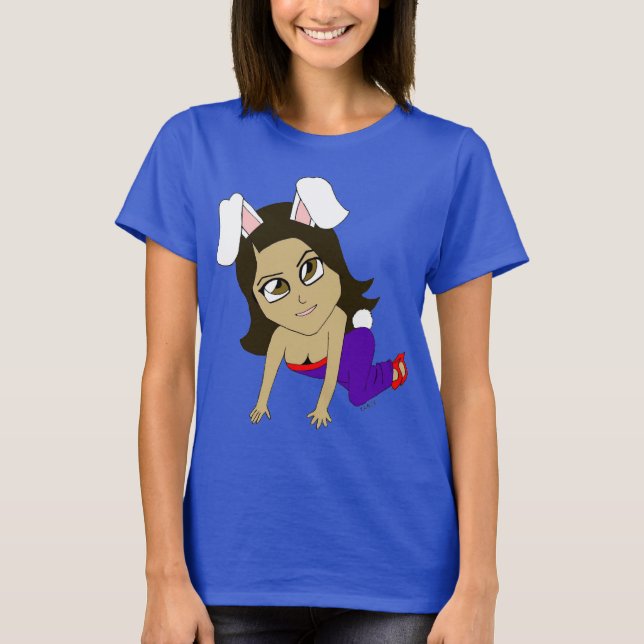 Chibi Bunnygirl T-Shirt (Vorderseite)