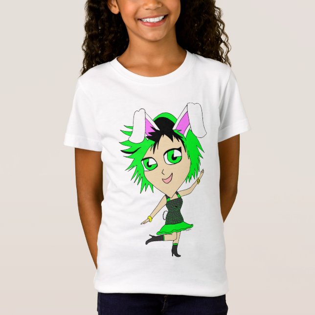 Chibi Bunnygirl T-Shirt (Vorderseite)