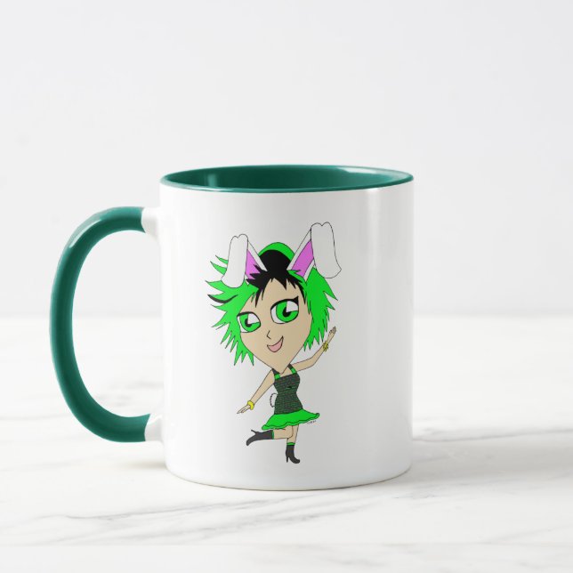 Chibi Bunnygirl Tasse (Links)