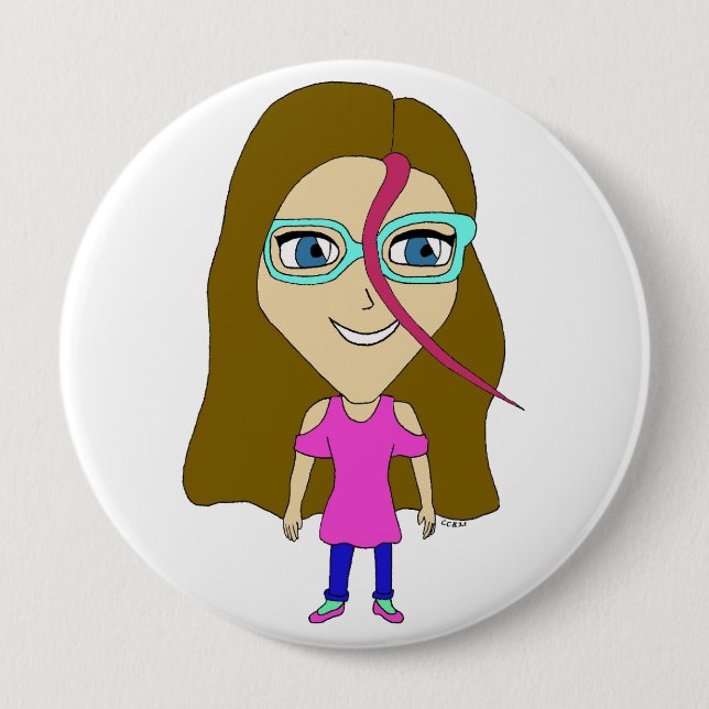 Chibi Button (Vorderseite)