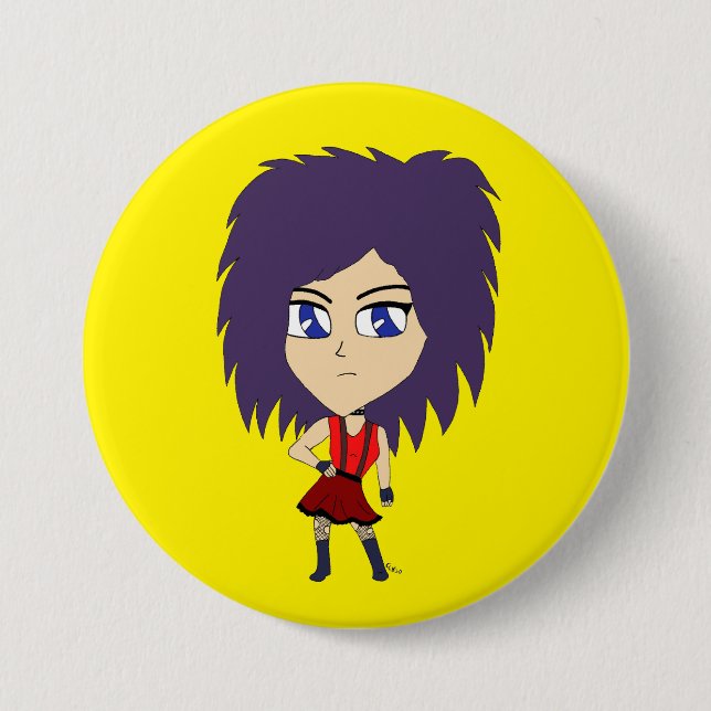 Chibi Button (Vorderseite)