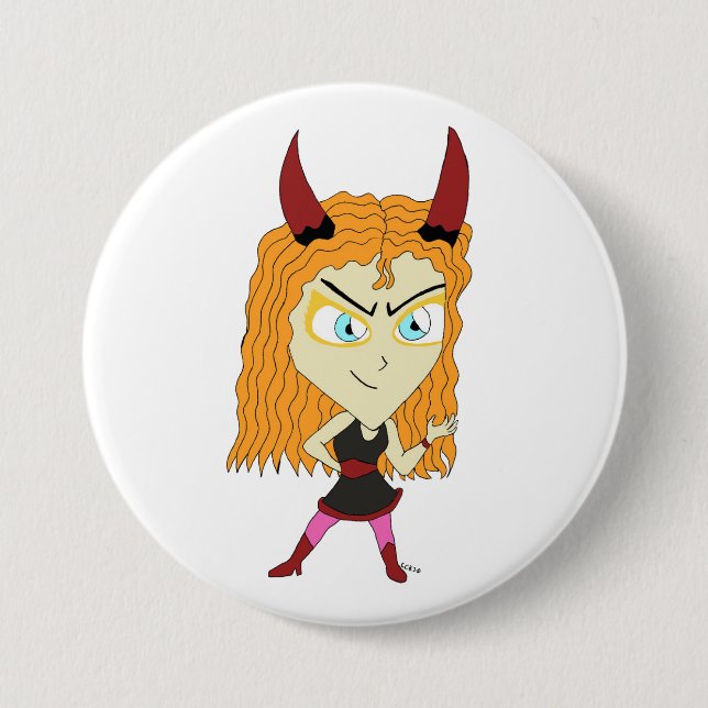 Chibi Button (Vorderseite)