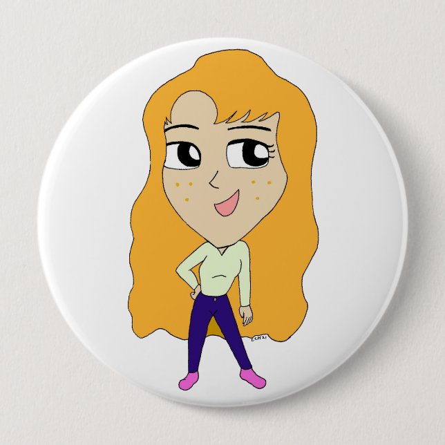 Chibi Button (Vorderseite)