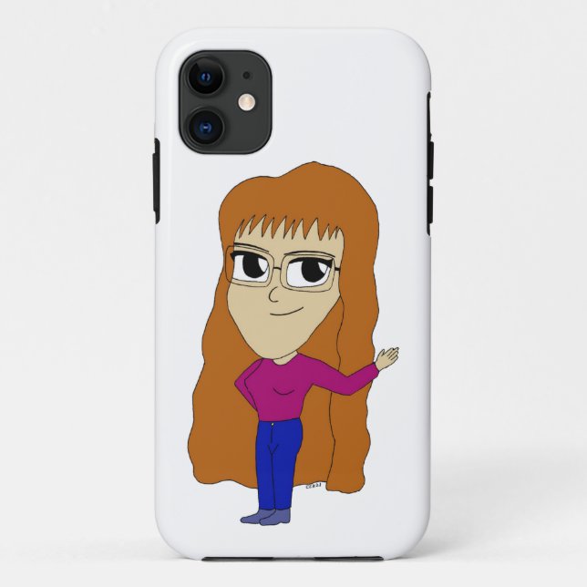 Chibi Case-Mate iPhone Hülle (Rückseite)