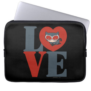 Chibi Catwoman LIEBE Laptopschutzhülle