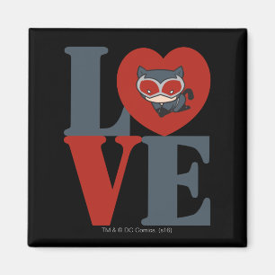Chibi Catwoman LIEBE Magnet