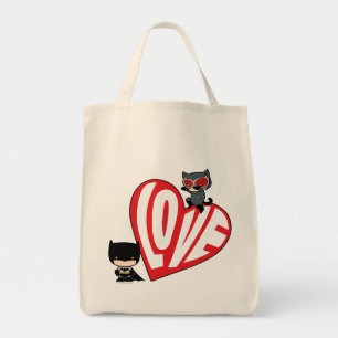 Chibi Catwoman Pounce zu Batman Tragetasche