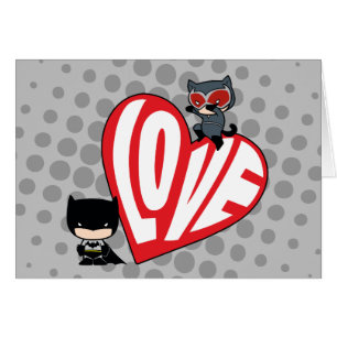 Chibi Catwoman rebondit sur Batman