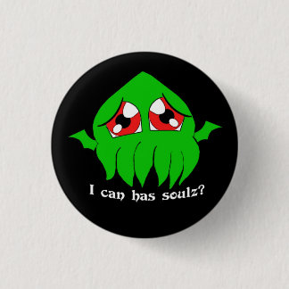 Chibi Cthulu lolthulu Button