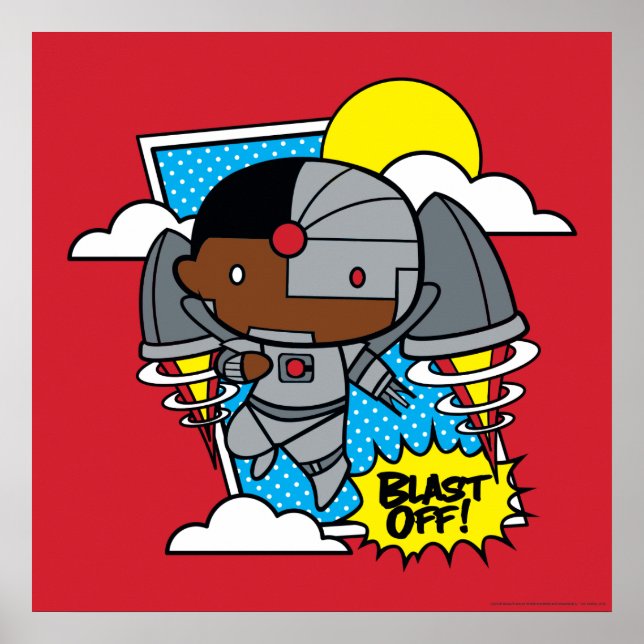 Chibi Cyborg Blast Off! Poster (Vorne)