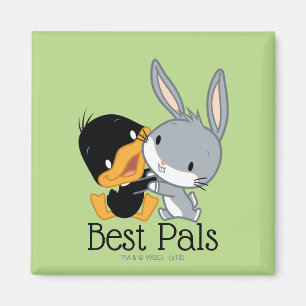 Chibi DAFFY DUCK™ & BUGS BUNNY™ Magnet