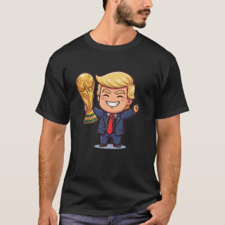 Chibi DnTr Goldpokal-Gewinner-Meister lustiger Fu T-Shirt