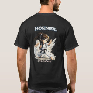 Chibi Dojo Hosinsul Selbstverteidigung T-Shirt