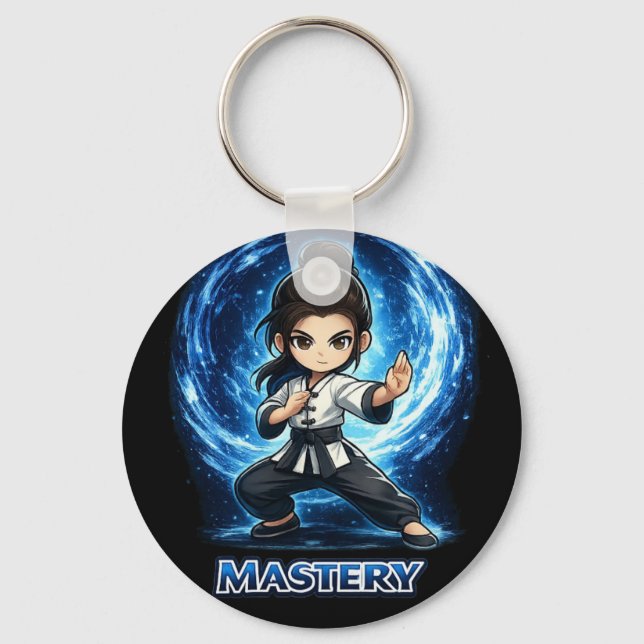Chibi Dojo Mastery Flow Schlüsselanhänger (Vorderseite)