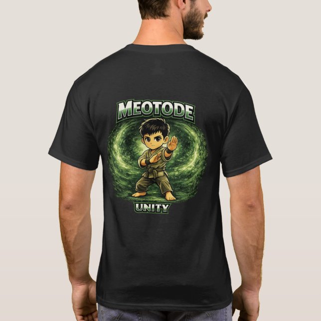 Chibi Dojo Meotode Einheit T-Shirt (Rückseite)