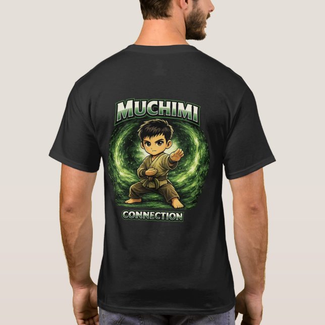 Chibi Dojo Muchimi Verbindung  T-Shirt (Rückseite)