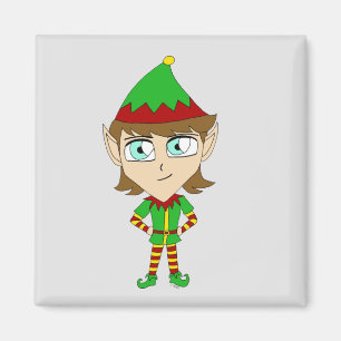 Chibi-Elf-Magnet Magnet