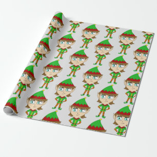 Chibi-Elf-Taste Geschenkpapier
