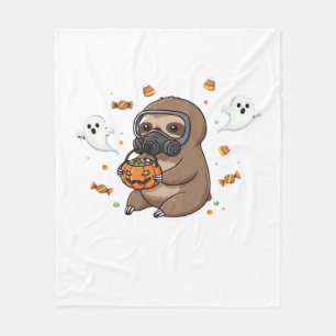 Chibi Faultier Hazmat Halloween Oversized T-Shirt Fleecedecke