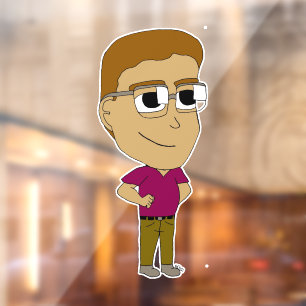 Chibi Fensteraufkleber
