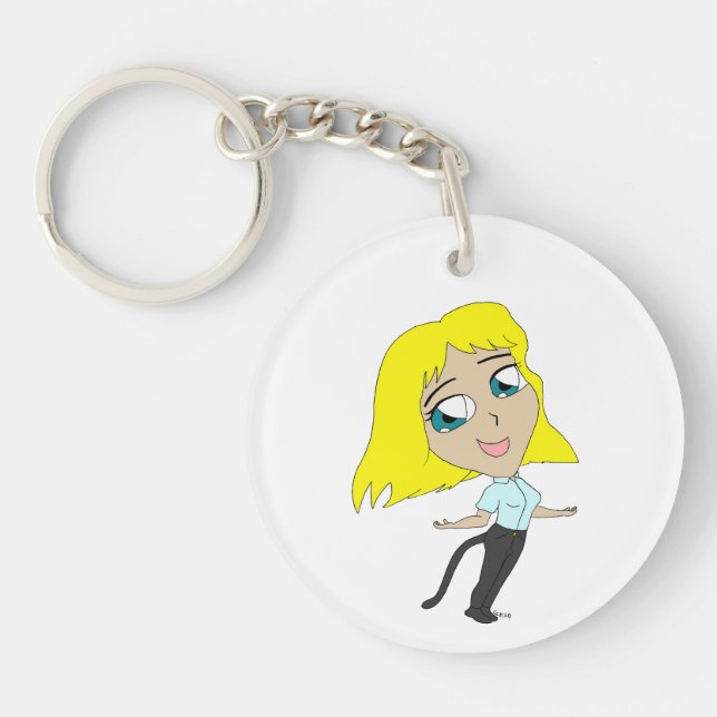 chibi fille avec une queue (Devant)