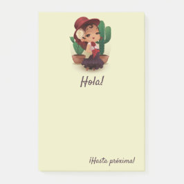 Chibi flamenco in spanischer Sprache Post-it Klebezettel