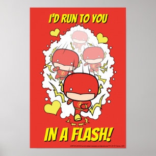 Chibi Flash - Ich würde mit Ihnen in einem Flash V Poster