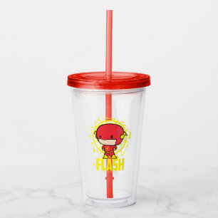 Chibi Flash mit Strom Acryltrinkbecher